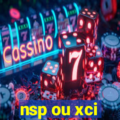 nsp ou xci